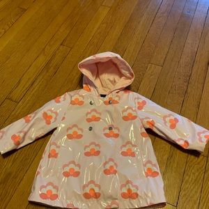Jacadi rain coat toddler size 18M